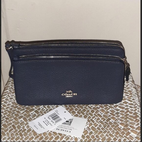 NWOT Coach Double Zip Wallet - Picture 3 of 8